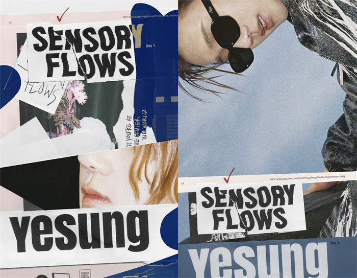 SUPER JUNIOR成员艺声将于1月25日发行首张正规专辑《Sensory Flows》，积极参