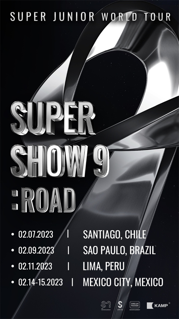 SUPER JUNIOR时隔5年举办南美巡回演唱会“SUPER SHOW 9 : ROAD”，今天在智利拉开帷幕！